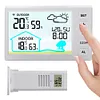 Wireless Weather Station Digital Thermometer Hygrometer Alarm Clock for Desktop