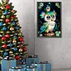 Diamond Painting-DIY Full Round Drill Blue and White Bird(40*60CM)