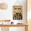 The who - Enseignes en bois(20*30cm/30*40cm)