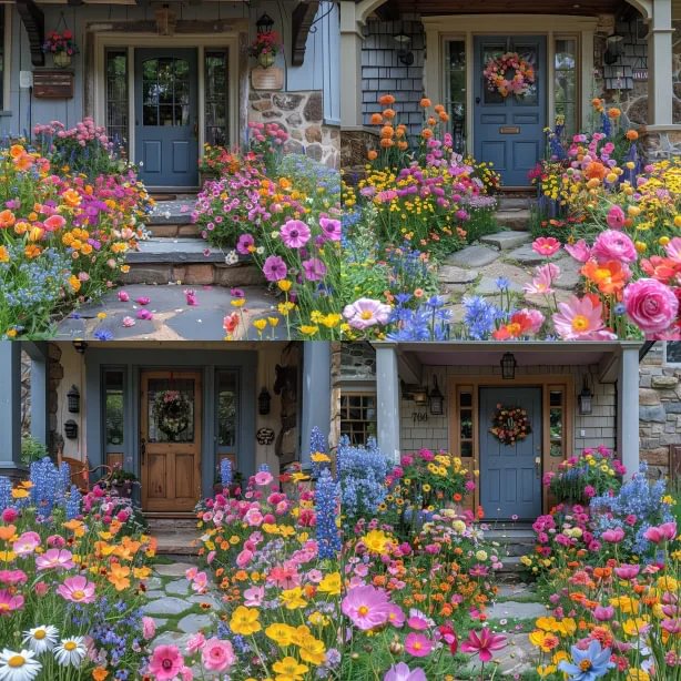 Mixed Perennial Flowers for All Seasons &ndash; 100+ Kinds