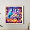 Diamond Painting-DIY Full Round Drill Halloween Skull(40*40 CM)