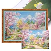 Pastoral Scenery Cottage-11CT Stamped Cross Stitch 85*65cm/33.46*25.59in(Big Size)