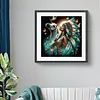 (US Local)Paint By Numbers Kit On Canvas DIY Oil Art Girl Picture Home Wall Decor40x40cm