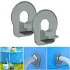 2 Pack Swimming Pool Pipe Holders with Tape Designed Compatible with Intex Pools