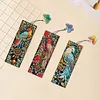 (US Local)3Pcs Special Shape Birds Diamond Painting Art Bookmark with Pendant for Books