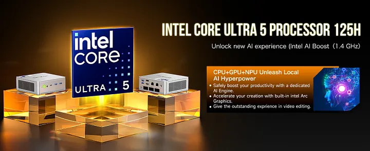 Intel Ultra 5 125H Mini PC--NucBox K9