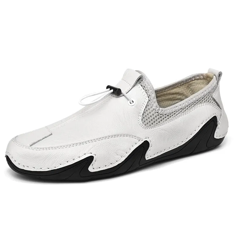Hot Sale Men's Shoes Outdoor Breathable Men's Casual Shoes Brand Men Loafers Leather Men Oxfords Moccasins Shoes Men's Sneakers