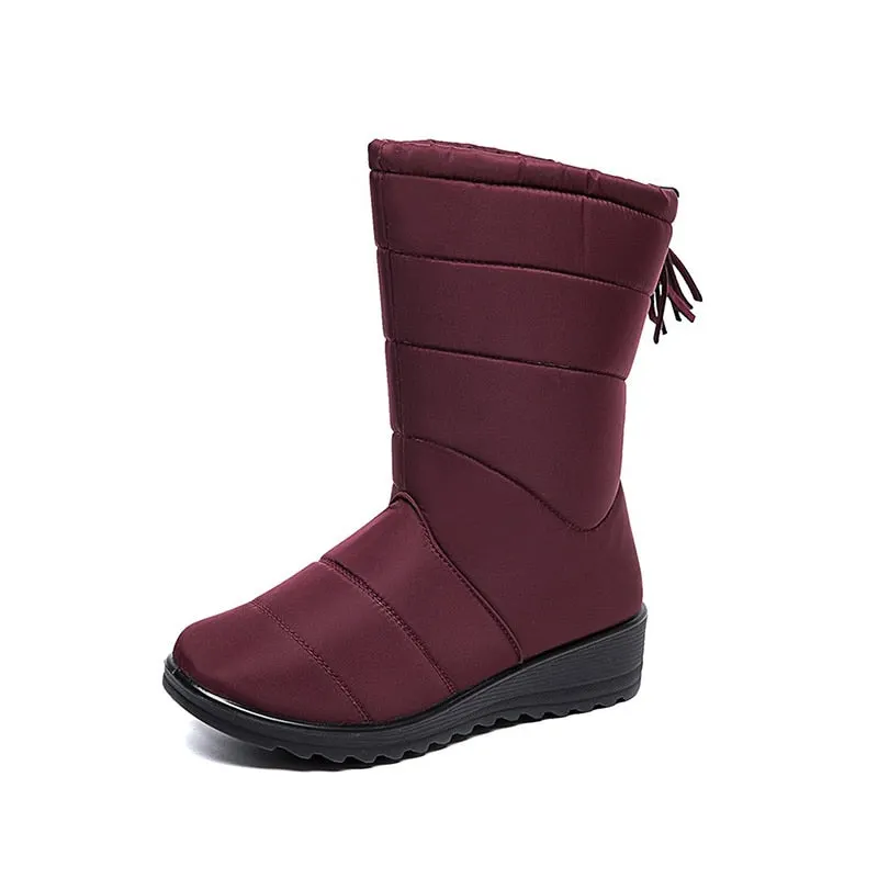 Women Warm Snow Boots Furry Plush Ladies Ankle Boots Female Short Boot Comfortable Women's Shoes Soft Casual Fashion Zipper New