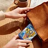 (US Local)DIY Diamond Art Diamond Dot Card Pack 5D Diamond Painting Coin Pouch (Train)