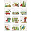 [Brand]Christmas Vacation - 14CT Stamped Cross Stitch - 36*47cm - Xmas