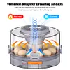 Smart Constant Temperature Incubator, Holds 12-40 Poultry Eggs, Features 760&deg; Automatic Egg Turning, Digital Display, and Automatic Temperature and Humidity Control, Supports a Wide Range of Egg Types