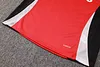 Joyfball 2024/2025 Manchester United Half-Pull Training Suit Red Football Shirt 1:1 Thai Quality