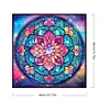 Mandala Glass Painting - Paint By Numbers Acrylic Painting 40*40cm