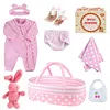 [Pink Style] Adoption Reborn Baby Essentials-8pcs Gift Set - RBBI-Myrebornbabydoll&reg; Myrebornbabydoll&reg;