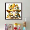 (Multi Style)[Multi-Style]Vegetable Gnome-Full Embroidery 3 Strands 11CT Stamped Cross Stitch-45*45CM