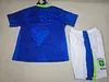 Joyfball 2025 Kids Size Brazil Away Soccer Jersey 
