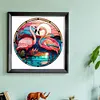 (Counted/Stamped) Flamingo - 18CT Cross Stitch 20*20cm/7.87*7.87in