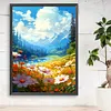 Blue Sky- Paint by Numbers Acrylic Painting 30x40cm