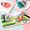 8pcs/set DIY Diamond Painting Greeting Cards Thanks Mosaic Postcards Kits