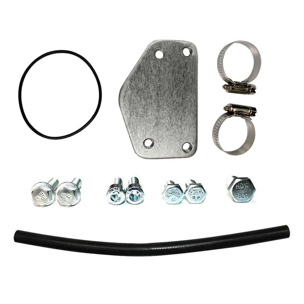Garlaven For 2004-2005 6.6L 2500HD EGR Delete Kit & High Flow Intake Duramax Diesel