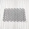 Outdoor Spring Insulated Mat Coaster Trivet Mat Hot Pad for Camping (Black)
