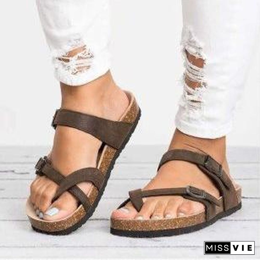 Outdoor Cross Strap Sandal Shoes