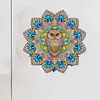 Diamond Painting Double-Layer Owl Mandala Refrigerator Magnet 360 Rotating Magnetic Refrigerator Sticker