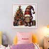 Christmas Tree Gnome-11CT Stamped Cross Stitch 40*40cm/15.75*15.75in