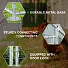 [US Local Warehouse] 9.84x13.12x6.56FT Large Chicken Coop Spire Shaped Walk-in Poultry Cage for Yard
