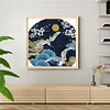 Japanese Crane-Paint By Numbers Acrylic Painting 40*40cm