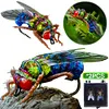2Pcs Bionic Fly Fishing Bait Fly Fishing Hook Fly Swim Baits Fishing Accessories