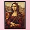 Mona Lisa - 11CT Stamped Cross Stitch - 40*50cm