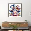 Butterfly Gnome - 11CT Stamped Cross Stitch - 45*45cm