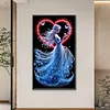 Diamond Painting-DIY Crystal Rhinestone Blue Gown Fairy(40x70cm)