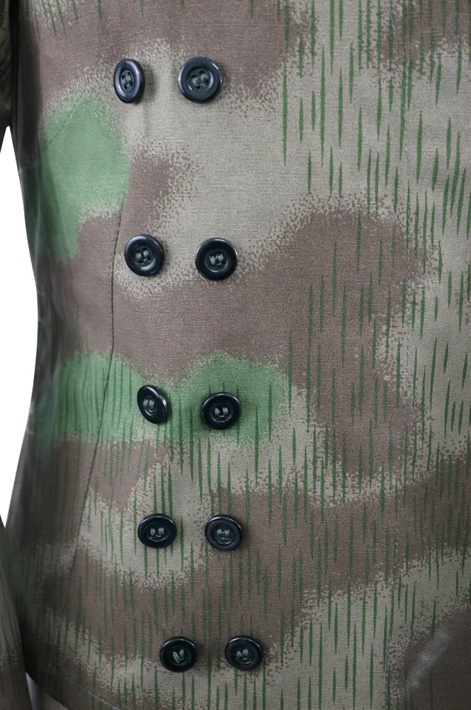   Wehrmacht German Marsh Sumpfsmuster 44 With Splinter Color Camo Panzer Wrap Jacket Type I German-Uniform