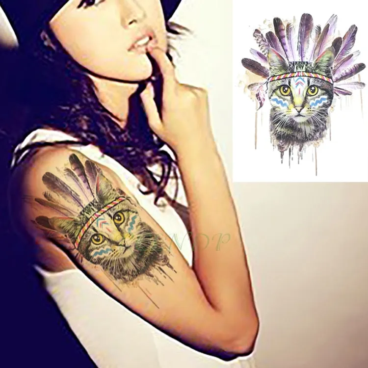 Waterproof Temporary Tattoo Sticker Eagle Wings Fake Tatto Flash Tatoo Back Leg Arm chest belly Large Size for Women girl Men