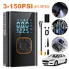 Tire Inflator 150 PSI Portable Air Compressor for Cars Motorcycles Bicycle Ball