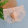 Underpants Men Sissy Sexy Pouch Bulge Low Rise Transparent Panties Lace Bikini Briefs G-String Thongs Underwear Breathable Men's