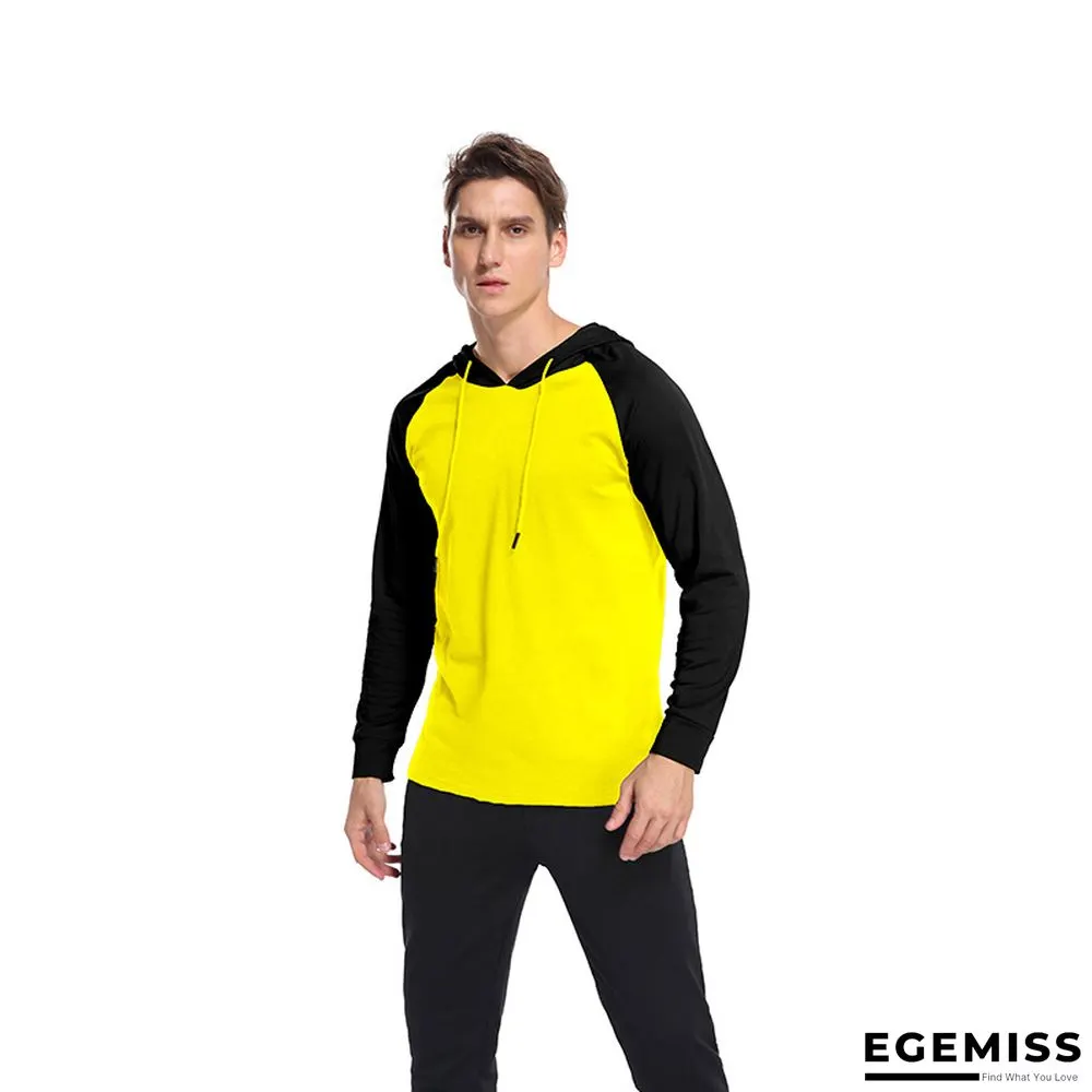 Men's Long-sleeved T-shirts Men's Clothing Hooded T-shirts | EGEMISS