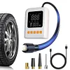 Tire Inflator 120 PSI Portable Air Compressor with LED Light Cordless Bike Pump