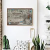 Flower Letter - Full Round Diamond Painting(40x50cm)