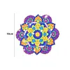 Datura DIY Diamonds Painting Coaster Woodiness with Rack Cup Pad Crafts Kits