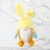 Lapin de P&acirc;ques Ornement Poup&eacute;e lapin pour d&eacute;coration d'int&eacute;rieur
