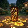 Solar Lanterns Outdoor Waterproof Gift for Moms Women Mother Grandma Hanging Decorativ Solar Lights for Yard Patio Porch Balcony Garden Decor