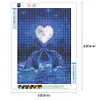 Diamond Painting -DIY Round Drill Dolphin Love