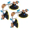 [US Local Warehouse] 2 Pack 90 Degree Stone Seam Joiner with Suction Cup for Marble Slab Installation