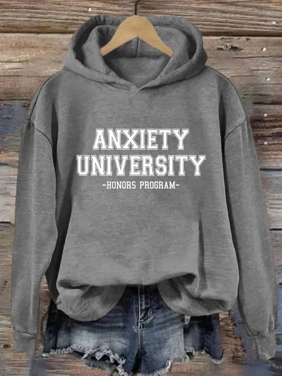 Anxiety University Honors Program Hoodie