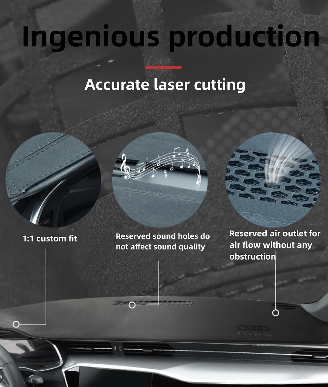 Car Front Window Anti Light Mat Sunscreen Mat