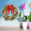 DIY Christmas Wreath Art Acylic Crystal Rhinestone Hanging Craft Kits