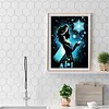 Diamond Painting -DIY Round Drill Snowflake Fairy(50X60CM)